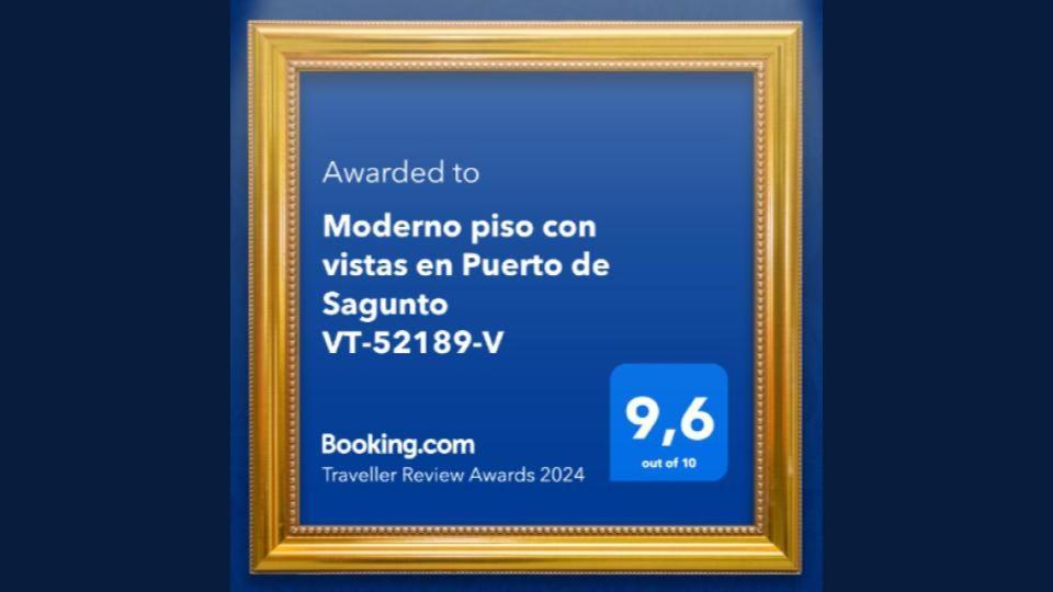 Moderno Piso Con Vistas En Puerto De Sagunto Vt-52189-V 아파트 외부 사진